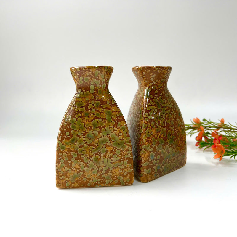 Mini Ceramic Flower Vase (Triangle SH)
