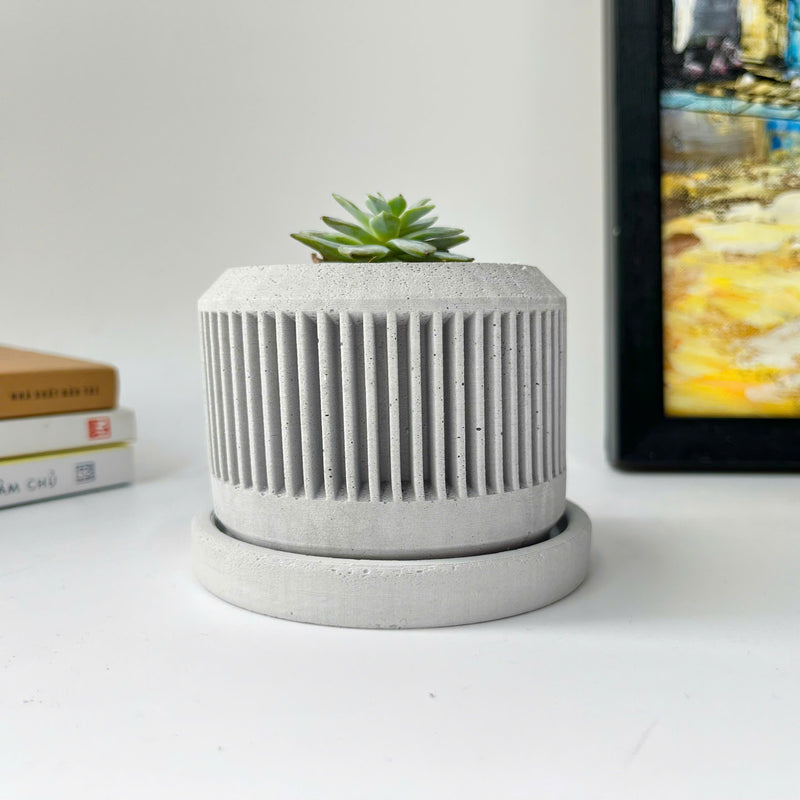 Spiral plant pot - Set of 3