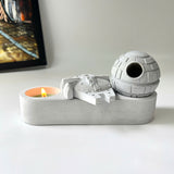 Galaxy candle holder