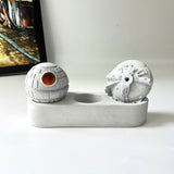 Galaxy candle holder