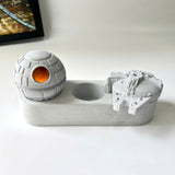 Galaxy candle holder