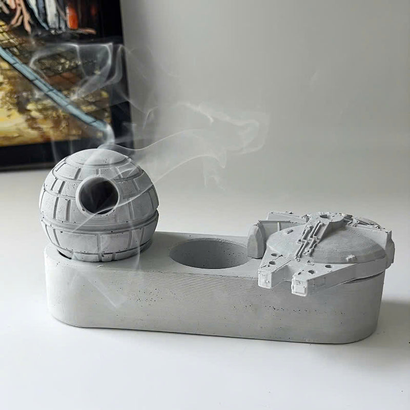 Galaxy candle holder