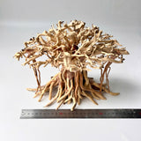 8" Driftwood Bonsai – Banyan Tree Style Decorative Sculpture