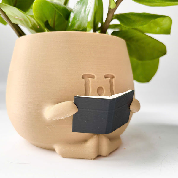 3D - Printed Crying Plant Pot (big size)