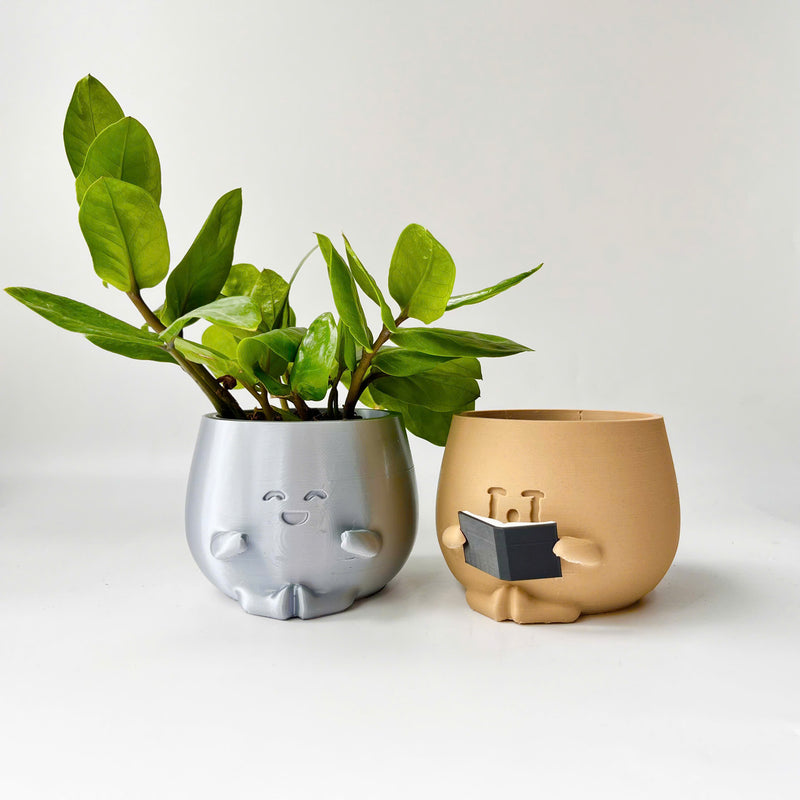 3D - Printed Crying Plant Pot