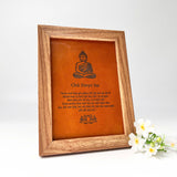 "Chu Duoc Su" Leather Painting