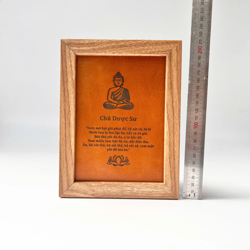 "Chu Duoc Su" Leather Painting