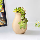 3D-Printed Vertical Grooved Plant Pot