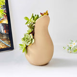 3D-Printed Vertical Grooved Plant Pot