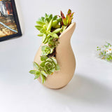 3D-Printed Vertical Grooved Plant Pot