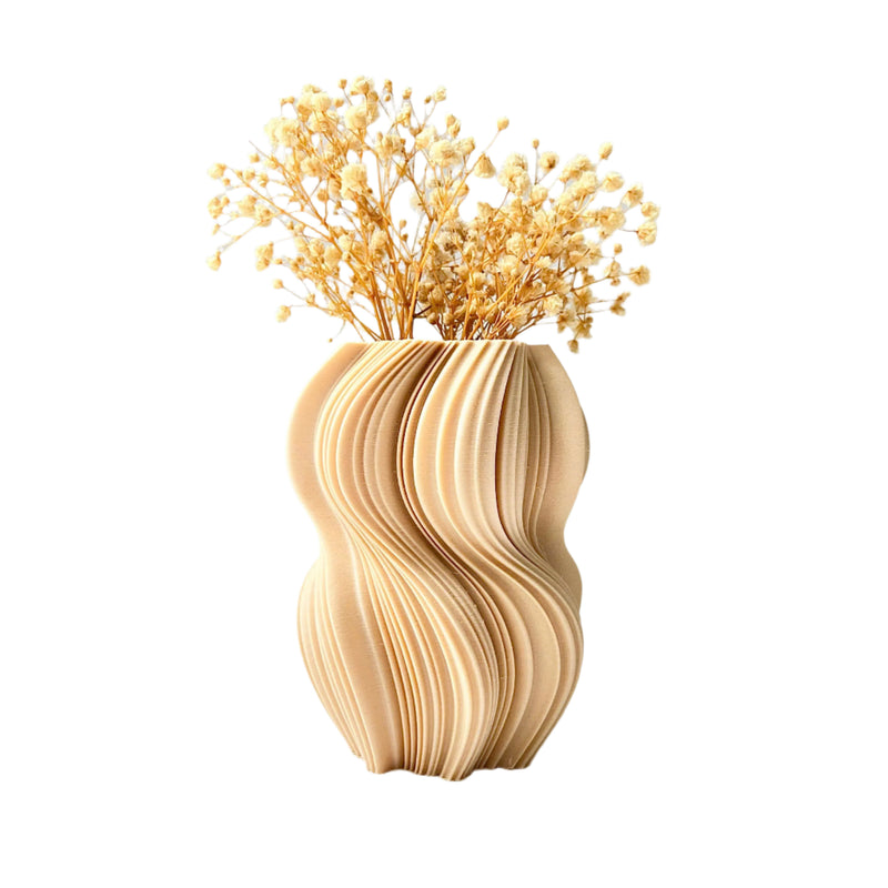 3D-Printed Water Wave Planter