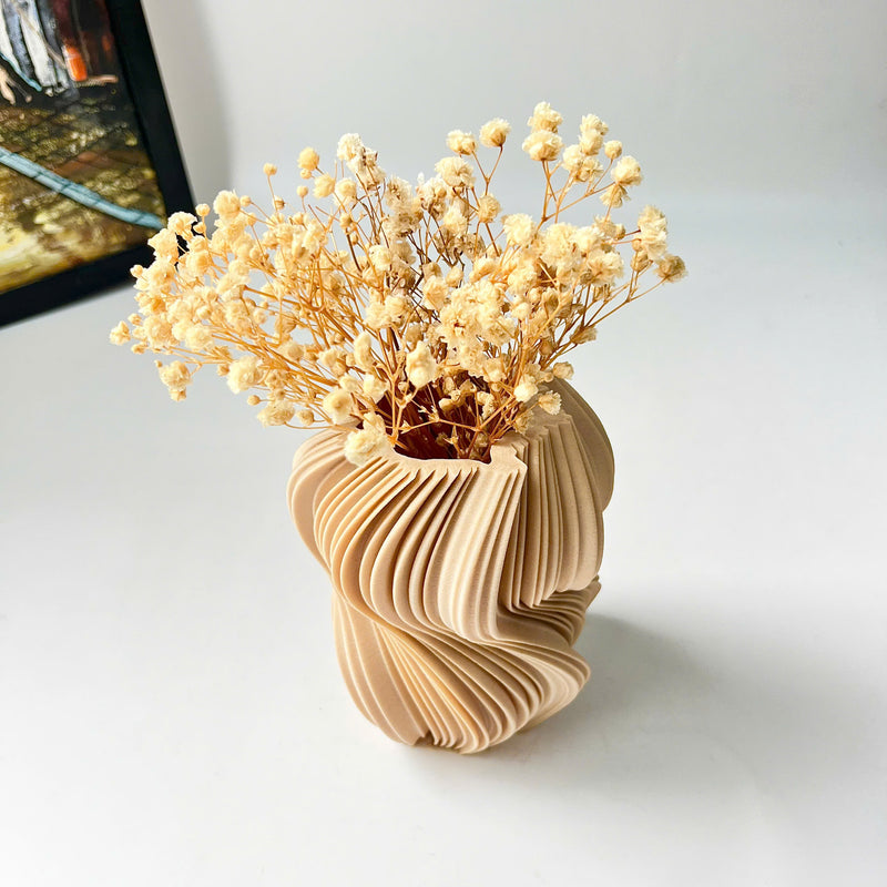 3D-Printed Water Wave Planter