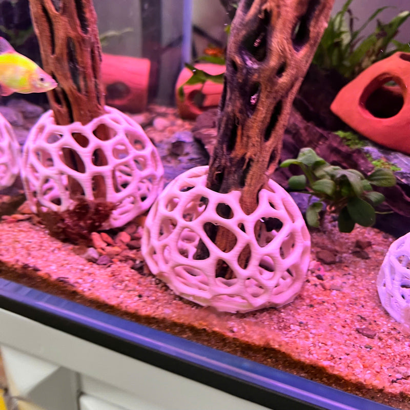 Aquarium Dome Decor, Home Hide Out, Aquarium Dome, Aquarium Safe Plastic.