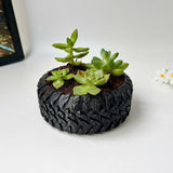Tire-Shaped Plant Pot