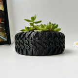 Tire-Shaped Plant Pot