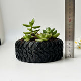 Tire-Shaped Plant Pot