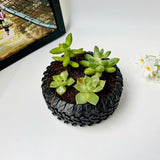 Tire-Shaped Plant Pot