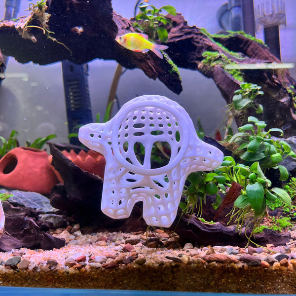 3D Printed Alien – Aquarium Safe Decor, Shrimp Home Hideout