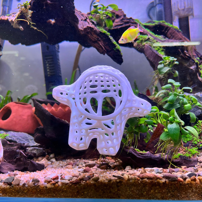3D Printed Alien – Aquarium Safe Decor, Shrimp Home Hideout