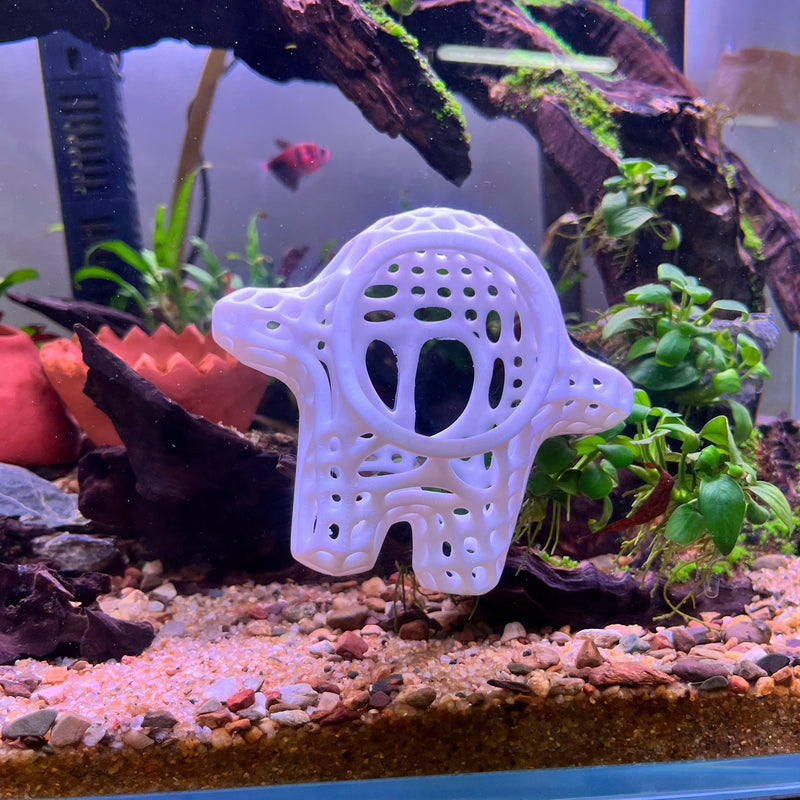 3D Printed Alien – Aquarium Safe Decor, Shrimp Home Hideout