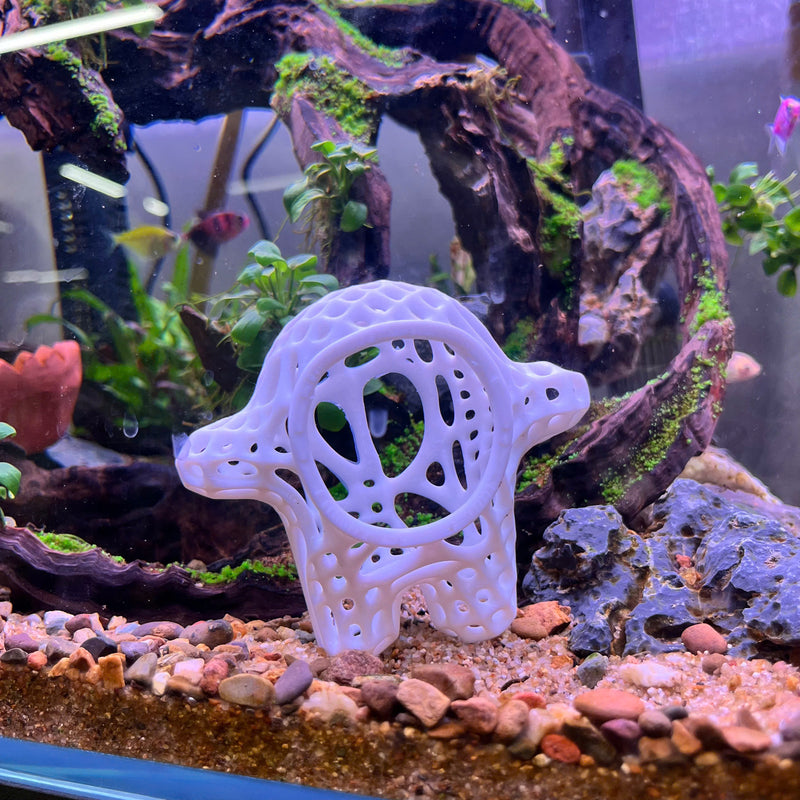 3D Printed Alien – Aquarium Safe Decor, Shrimp Home Hideout