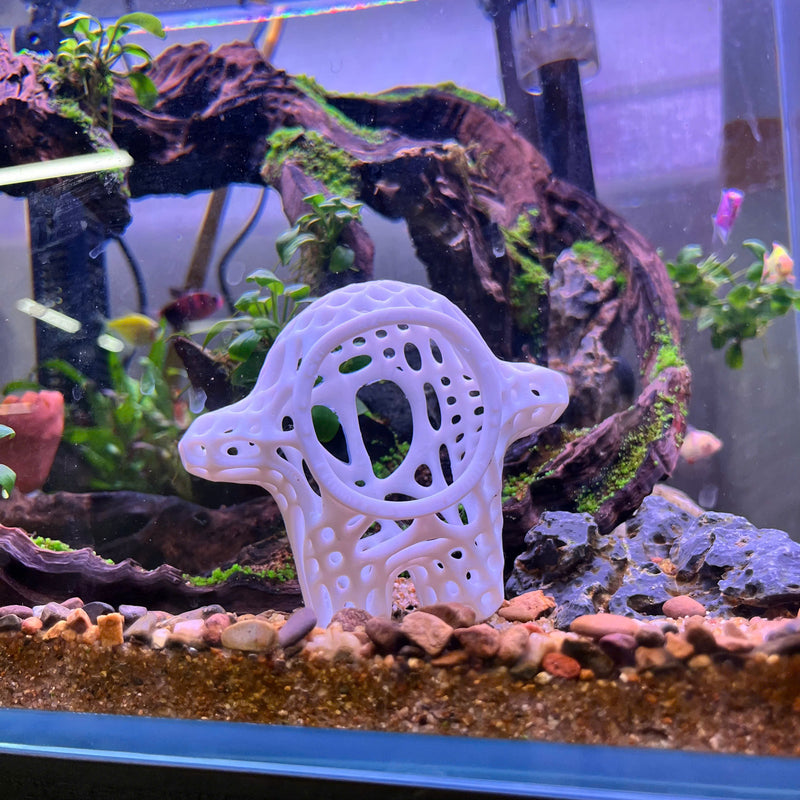 3D Printed Alien – Aquarium Safe Decor, Shrimp Home Hideout