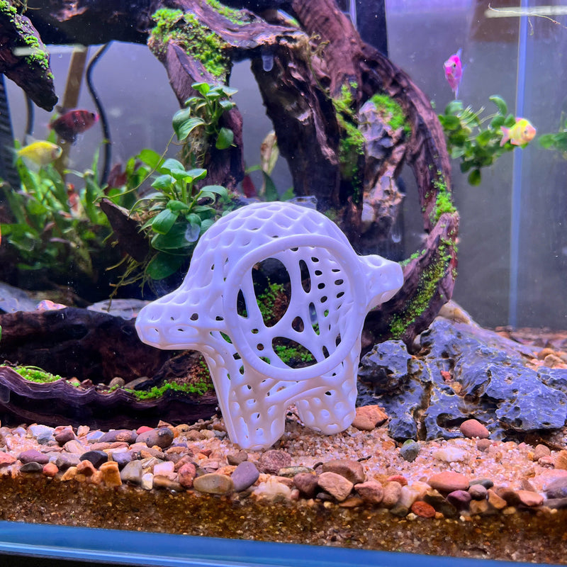 3D Printed Alien – Aquarium Safe Decor, Shrimp Home Hideout