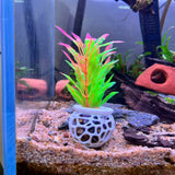 Aquarium Plant Pot Holder, Plant Holder For Aquatic Plants, Aquarium Safe Plastic