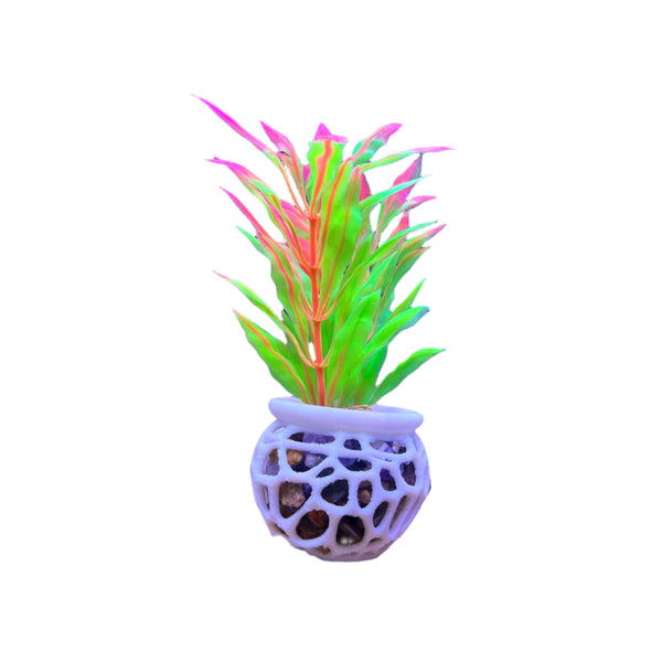 Aquarium Plant Pot Holder, Plant Holder For Aquatic Plants, Aquarium Safe Plastic