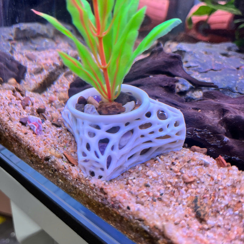Plant Holder For Aquatic Plants, Plant Holder For Aquatic Plants, Aquarium Safe Plastic
