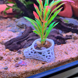 Plant Holder For Aquatic Plants, Plant Holder For Aquatic Plants, Aquarium Safe Plastic