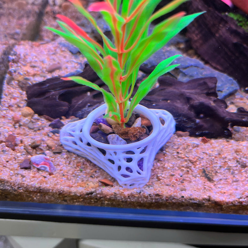 Plant Holder For Aquatic Plants, Plant Holder For Aquatic Plants, Aquarium Safe Plastic