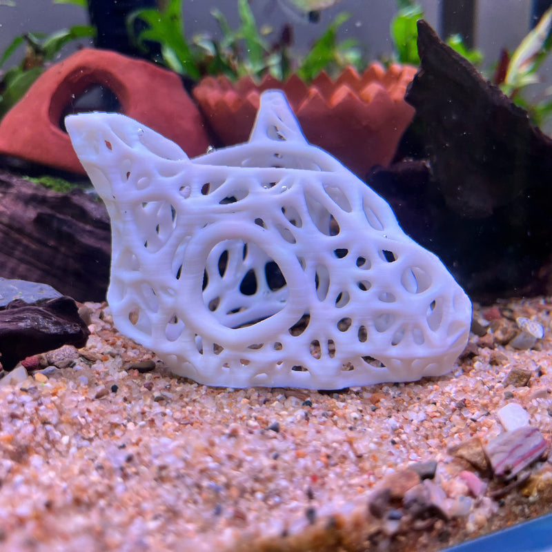 3D Printed Skullcap – Aquarium Safe Decor, Shrimp Home Hideout