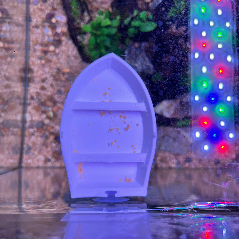 3D Printed Aquarium Feeding Dish - Fish & Shrimp Feeding Tray for Clean and Organized Feeding