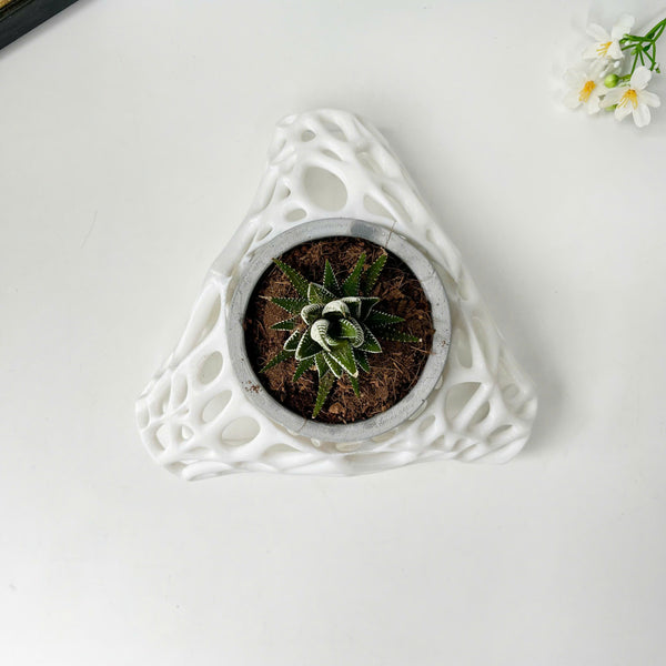3D Printed Plant Pot Stand, Made from Safe Plastic, Decorative Holder for Planters