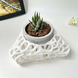3D Printed Plant Pot Stand, Made from Safe Plastic, Decorative Holder for Planters