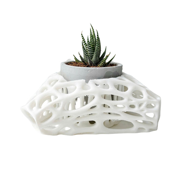 3D Printed Plant Pot Stand, Made from Safe Plastic, Decorative Holder for Planters