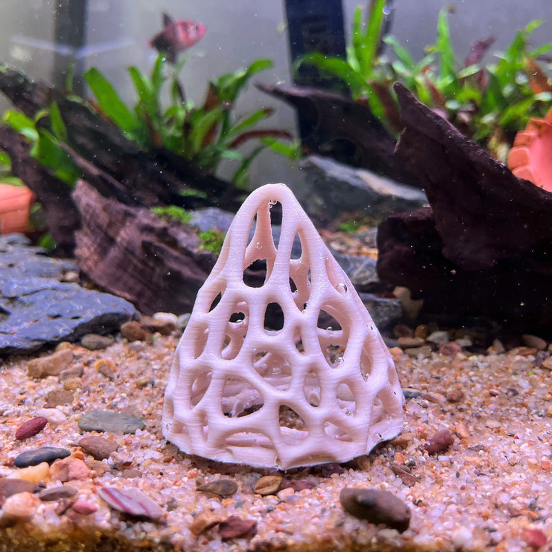 Aquarium Shrimp Tent Decor. Shrimp Home Hide Out, Shelter for Shrimps to Hide, Aquarium Safe Plastic.