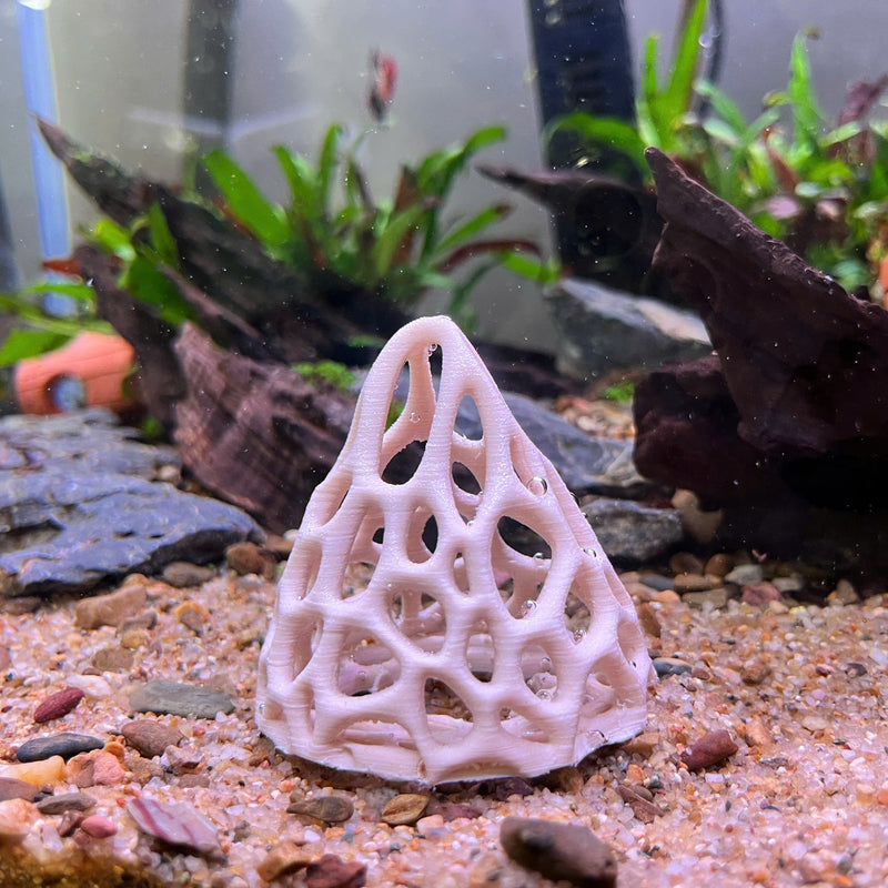 Aquarium Shrimp Tent Decor. Shrimp Home Hide Out, Shelter for Shrimps to Hide, Aquarium Safe Plastic.