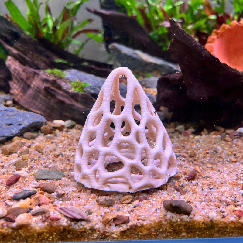Aquarium Shrimp Tent Decor. Shrimp Home Hide Out, Shelter for Shrimps to Hide, Aquarium Safe Plastic.