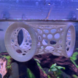 Aquarium Floating Tunnel. Floating Hide For Fish, Safe Plastic For Aquariums