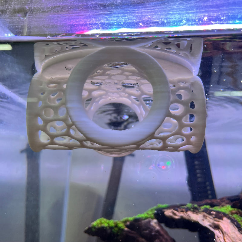 Aquarium Floating Tunnel. Floating Hide For Fish, Safe Plastic For Aquariums