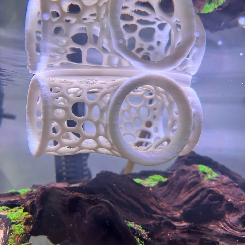 Aquarium Floating Tunnel. Floating Hide For Fish, Safe Plastic For Aquariums