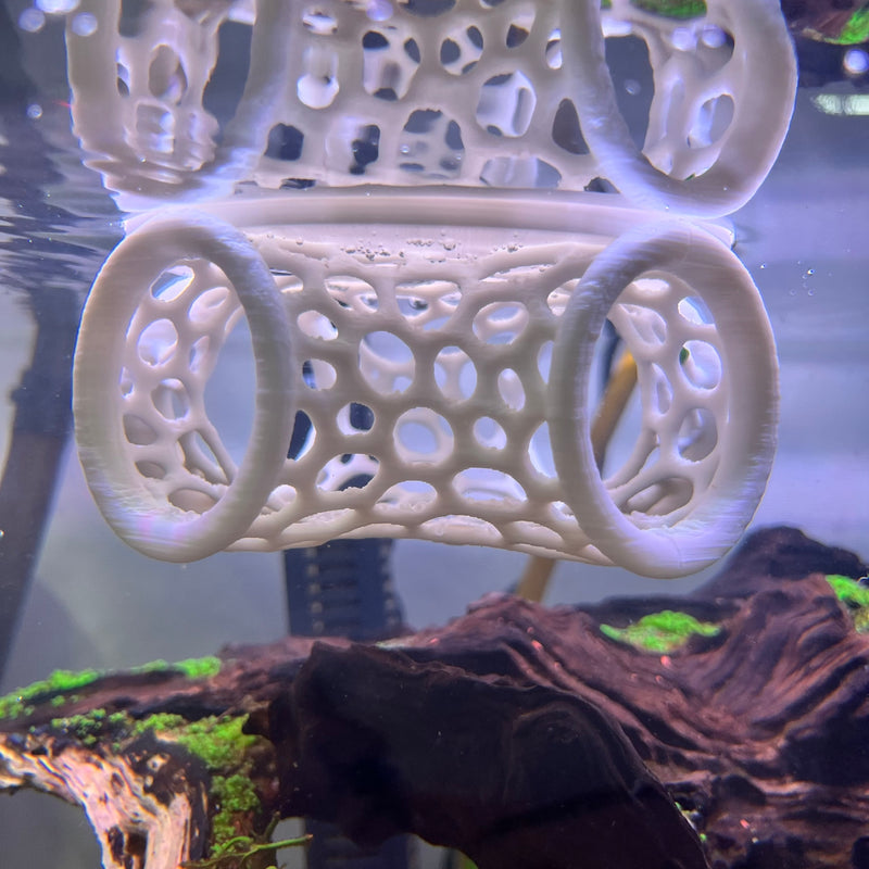 Aquarium Floating Tunnel. Floating Hide For Fish, Safe Plastic For Aquariums