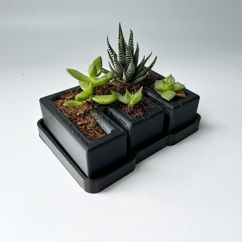 3D Printed Letters Planters (LOVE)