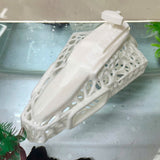 Floating Tunnel Hide for Fish, Safe Plastic For Aquariums (Spaceship)