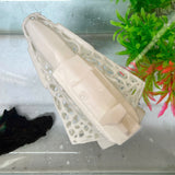 Floating Tunnel Hide for Fish, Safe Plastic For Aquariums (Spaceship)