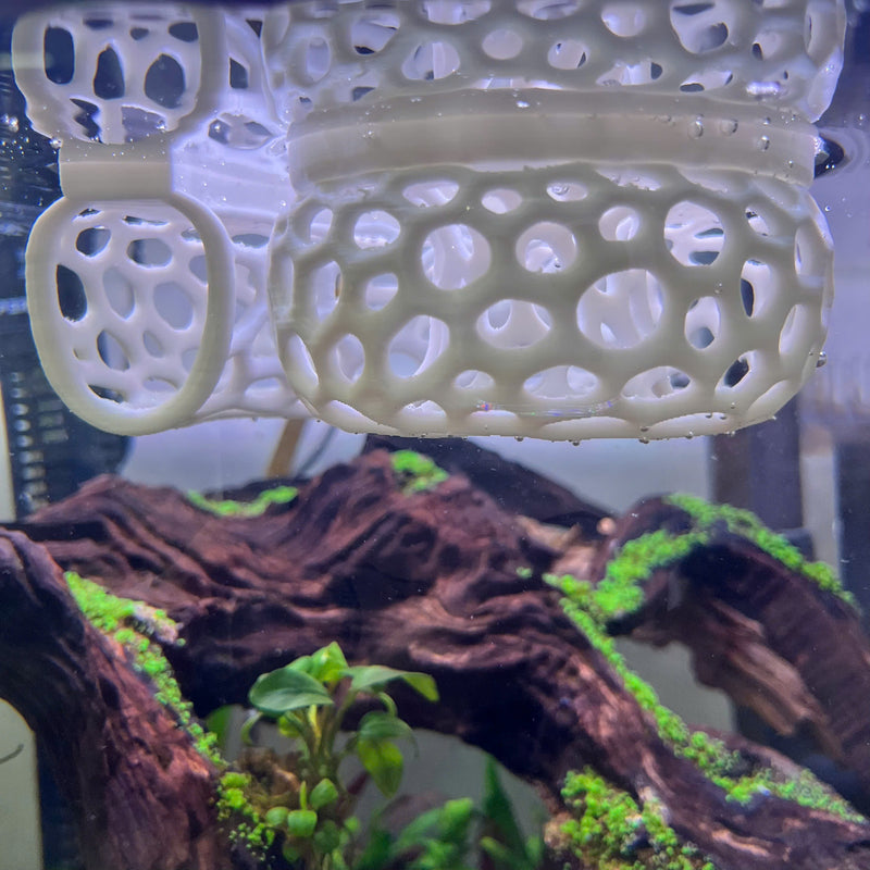 Floating Tunnel For Fish. Floating Hide For Fish, Safe Plastic For Aquariums