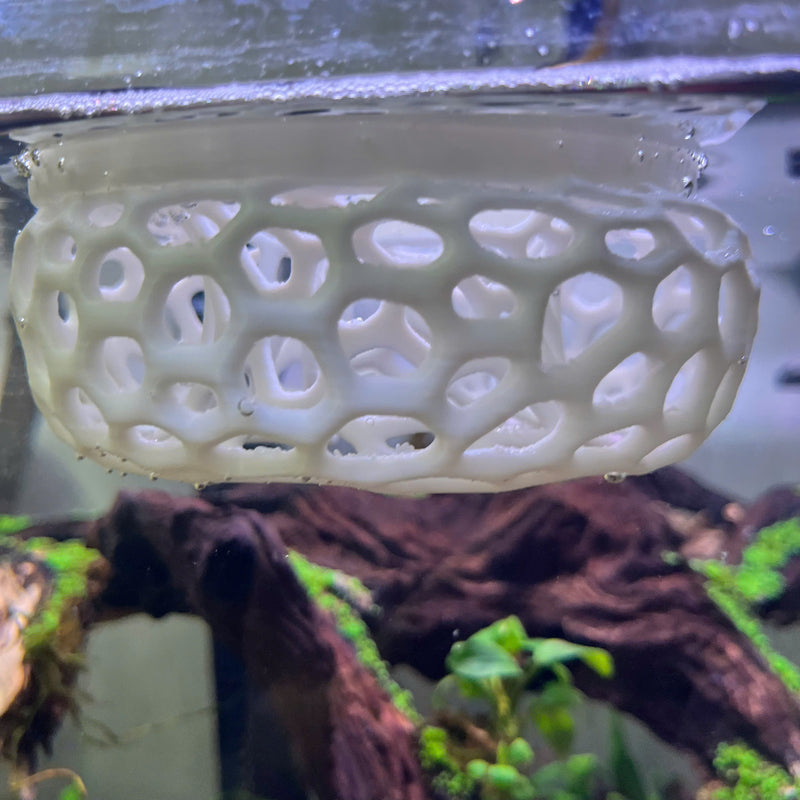 Floating Tunnel For Fish. Floating Hide For Fish, Safe Plastic For Aquariums