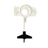 Aquarium Floating Tunnel. Floating Hide For Fish, Safe Plastic For Aquariums (Includes Stand)